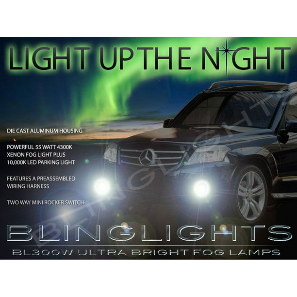 10Pc Error Free White Interior LED Light Kit for 2010-2012 Mercedes-Benz GLK350